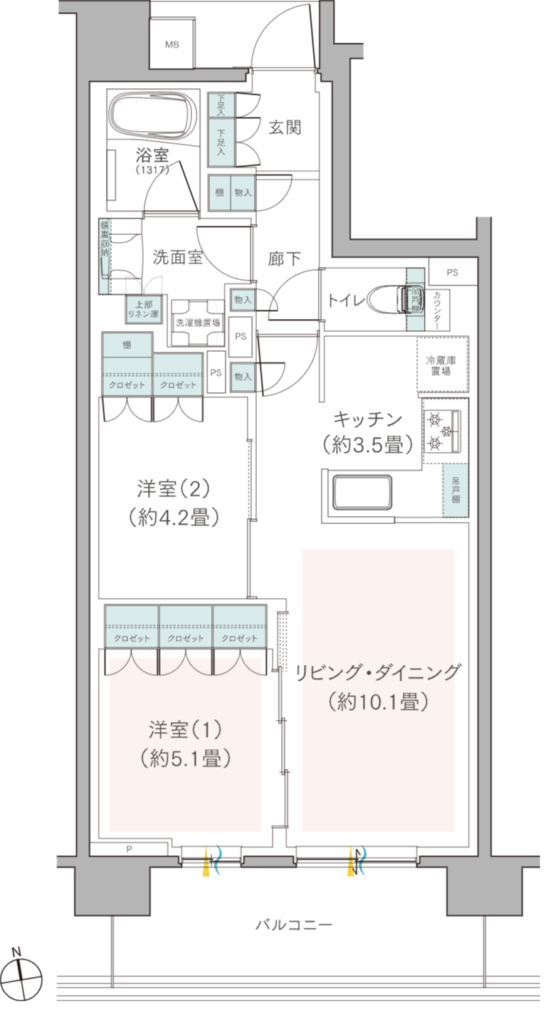 Fタイププラン図